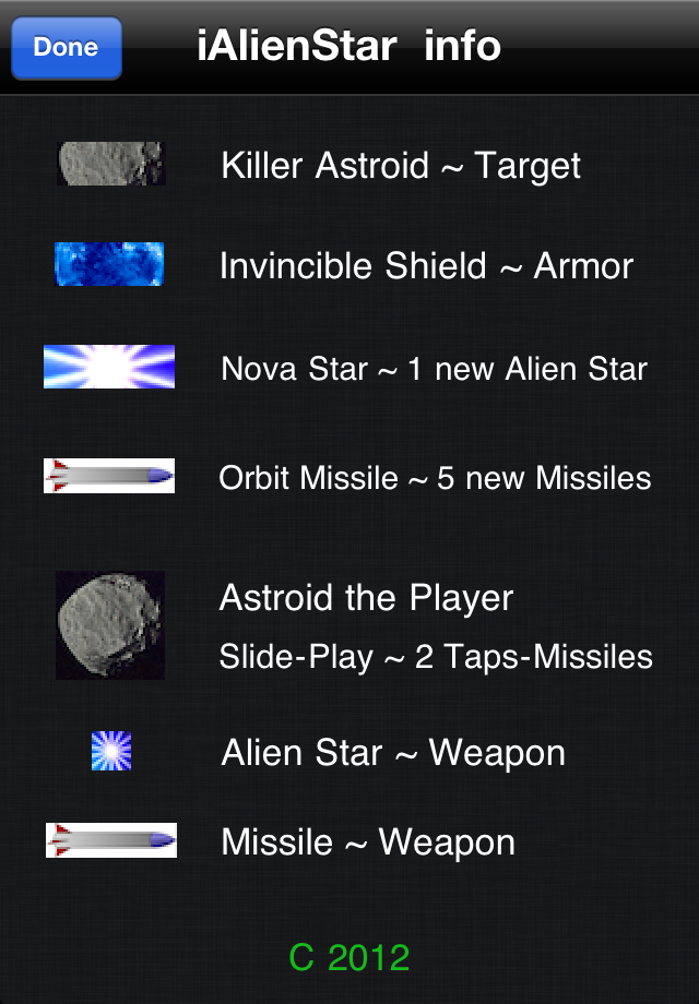 Screenshot iAlienStar Screenshot iAlienStar
